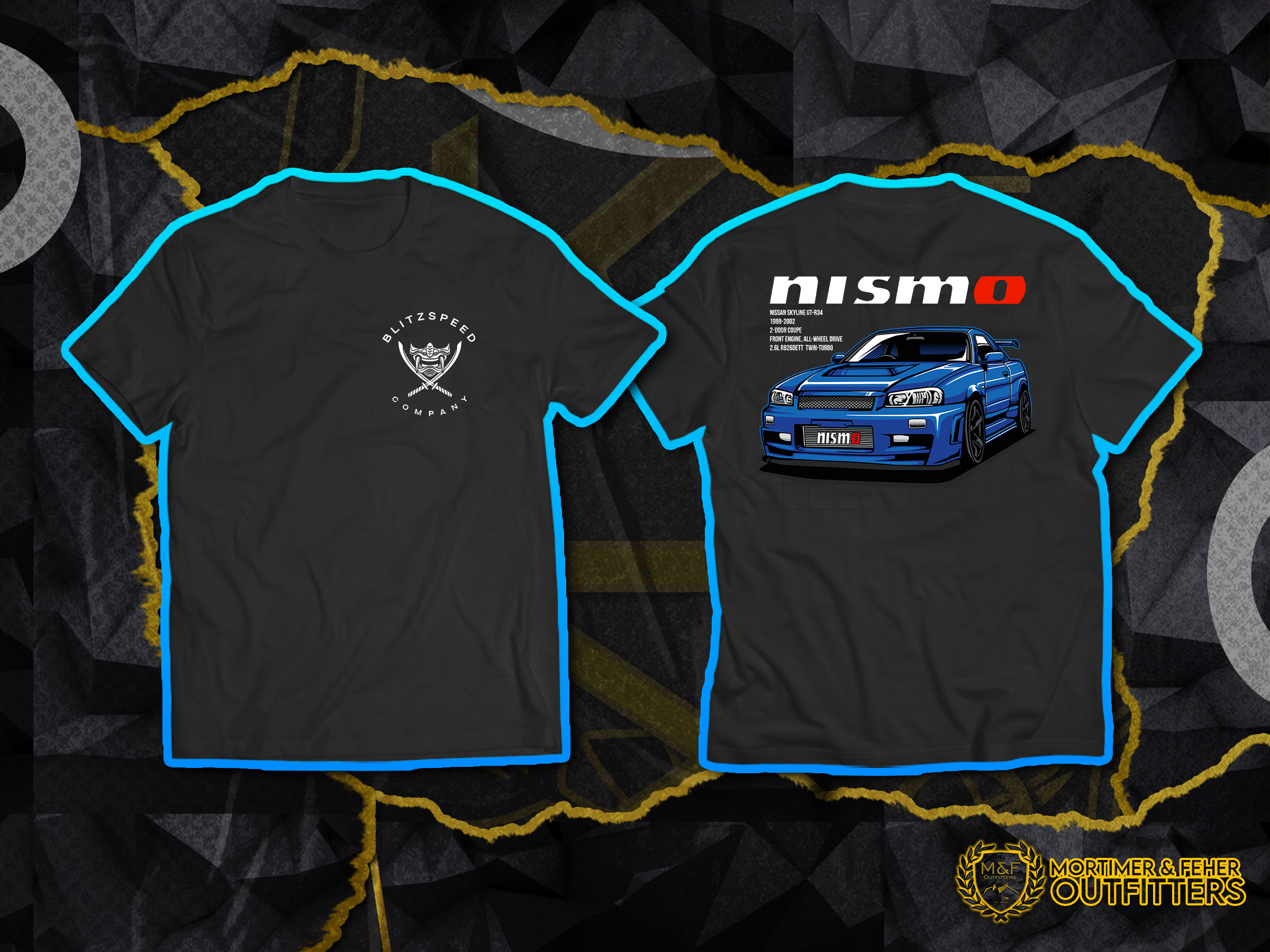 MF® - Nissan R34 GTR Nismo JDM T-Shirt